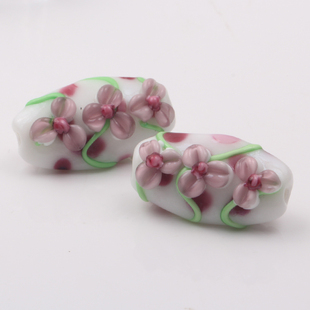 XK075 新款 琉璃挂坠diy配饰 复古海星琉璃珠 单颗价格 日式