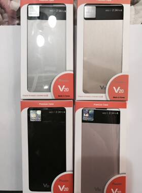 韩国 VOIA 正品LG V20 简约版彩色翻盖手机壳F800仿皮小视窗保护