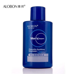 AloBon/雅邦Q10男士清爽舒缓乳液160ml 补水舒缓收敛毛孔