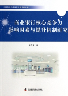 商业银行核心竞争力影响因素与提升机制研究/中国科协三峡科