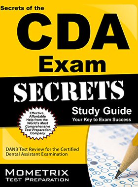 【预售】Secrets of the Cda Exam Study Guide: Danb Test...