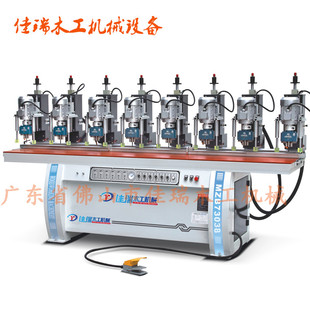 厂销价 木工机械多排钻八头铰链钻 板式家具橱衣柜钻孔机