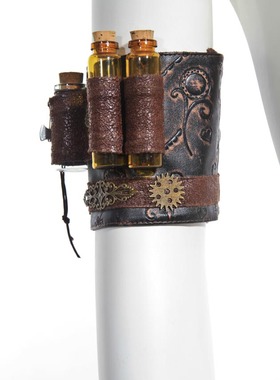 蒸汽朋克steampunk炼金术皮手环