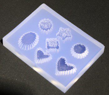 DIY装饰品工具迷你月饼蛋糕硅胶模板粘土滴胶UV胶光疗胶AB树脂