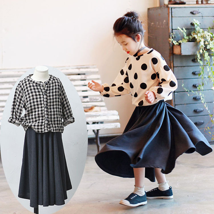 Jupe pour fille en coton - Ref 2049610 Image 1