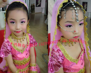 儿童印度舞9服装 顾客实拍秀 演出服 印度服 舞蹈服 鸿舞衣