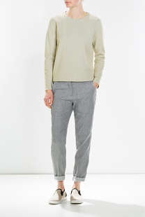 上衣XSXXS 肩部质感拉链女装 澳洲CR旗下春秋黑色纯棉纹理长袖 卫衣