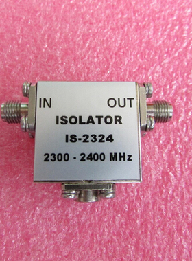IS-2324 2300-2400MHz SMA RF 射频微波同宽带轴隔离器
