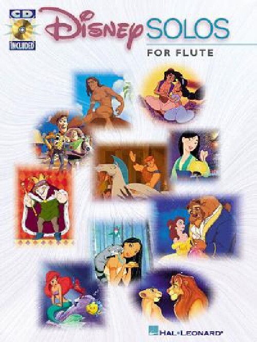 【预订】Disney Solos: For Flute [With CD]