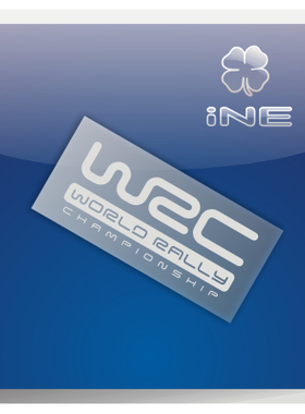 WRC世界拉力锦标赛电动痛汽车贴纸摩托笔记电脑行李箱头盔贴GA005