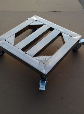 不锈钢带轮子移动柜子架托架花盆底架拖布池支架杂物架子柜机架