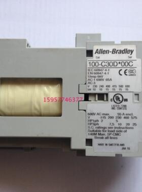 询价AB/Allen-Bradley接触器100-C30DJ01 100-C30D*00 100-C30DJ0