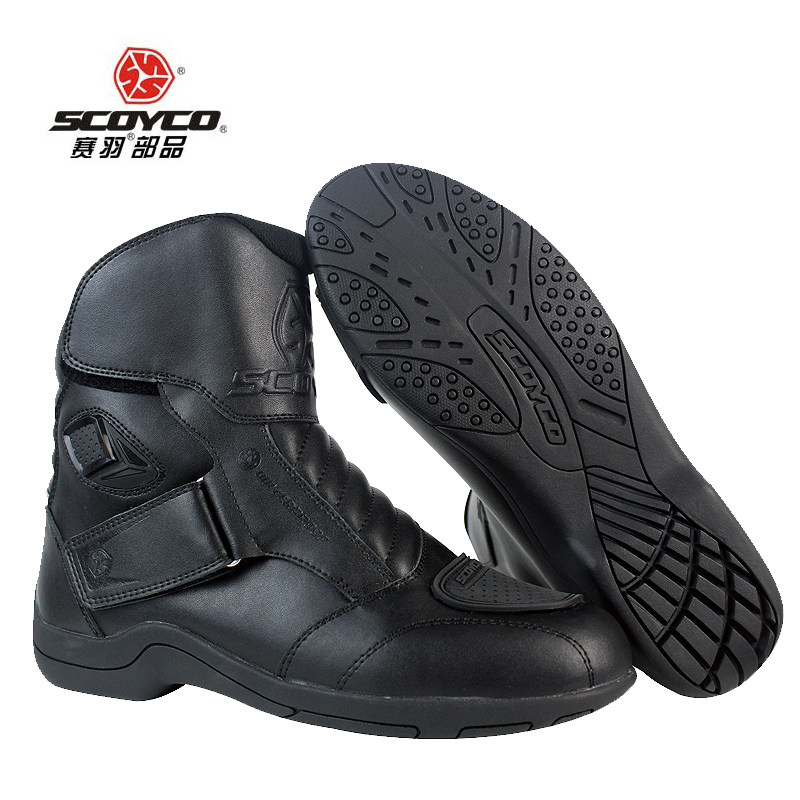 Bottes moto SCOYCO MBT011W - Ref 1389053 Image 1