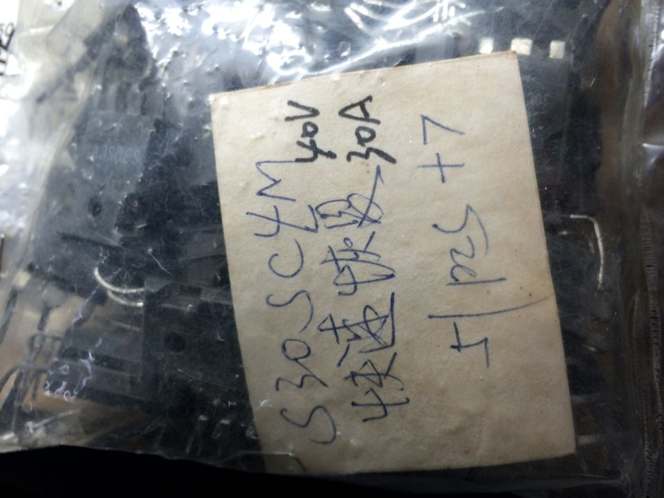 现货原装进口拆机S30SC4m 40V 30A快速恢复 检测正常