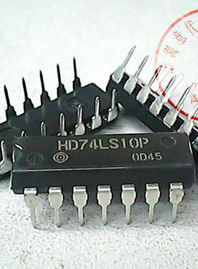 HD74LS10P  日立  74LS10【正品原装】赛格G332室实体店 现货