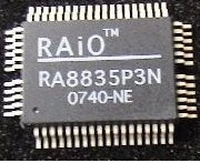 全新原装RA8835AP3N RA8835P3N QFP60 液晶显示驱动器