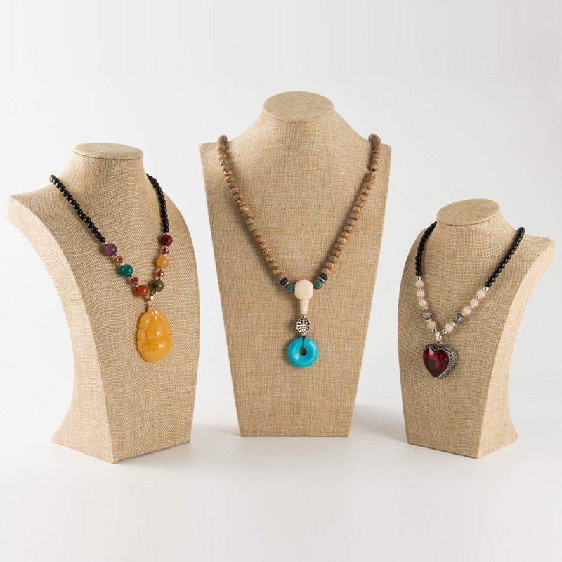 HENGYUN 목걸이 모델 스탠드 초상화 스탠드 목 모델 쥬얼리 디스플레이 스탠드 넥 스탠드 쥬얼리 디스플레이 소품