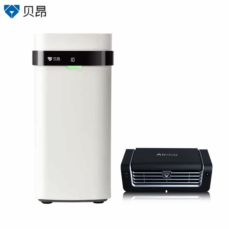 [贝昂空气净化器直销店空气净化,氧吧]贝昂X3+车载 无耗材家用空气净化器月销量0件仅售4099元
