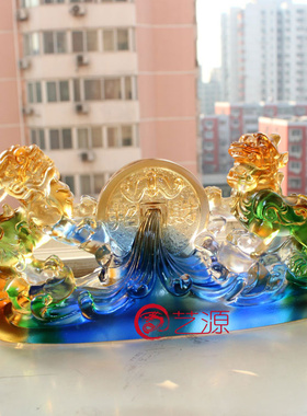 琉璃貔貅客户朋友同事风乔迁礼品