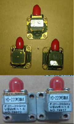 flann 20094-SF40 17.6-26.7 GHz 50Ω 2.92mm WR42 波导转接器