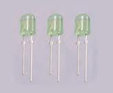 直插发光二极管 LED Q5 F5 绿色 1000PCS/包 价格单位：包