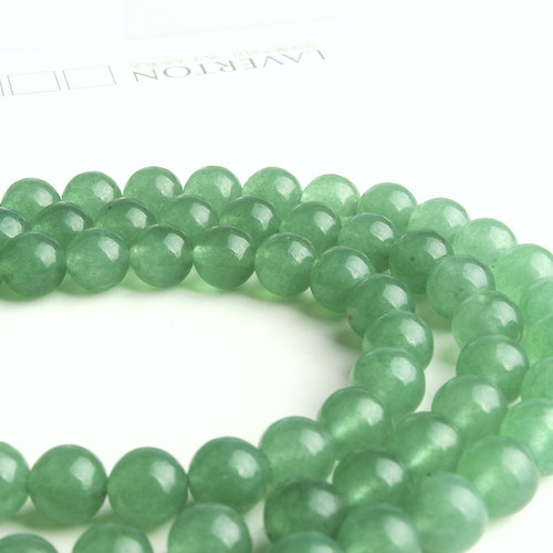 diy天然马来玉半成品手链珠子