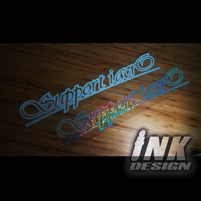 恐高症挡风玻璃车贴