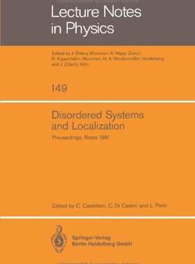 【预订】Disordered Systems and Localization:...