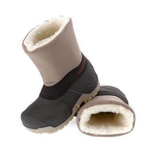 迪卡侬婴幼儿童宝宝户外登山运动鞋防水保暖雪地靴129元