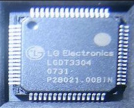 【凯拓达电子】LGDT3304 液晶屏驱动板IC芯片 QFP-64脚