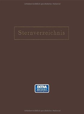 【预订】Sternverzeichnis Enthaltend Alle Ste...
