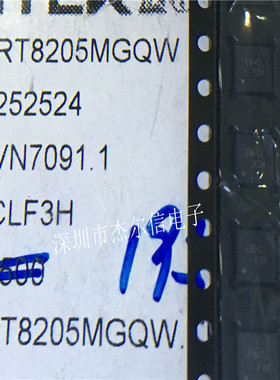 RT8205MGQW RT8205MZQW RT8205M RT8205 丝印EN= 进口原装 可直拍