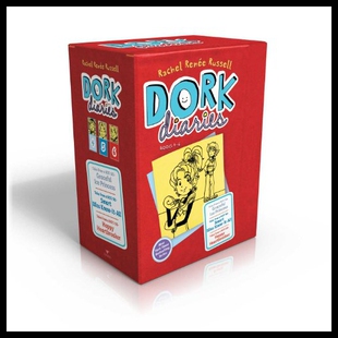 【预售】Dork Diaries Box Set 2 (Books 4-6): Dork Diaries