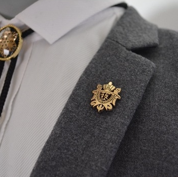 星曌复古宴会聚会酒席酒宴婚庆婚礼领针礼服胸针西服胸章正装徽章 - 封面