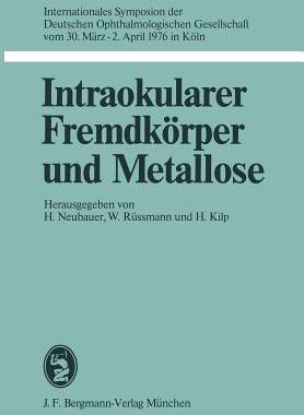 【预售】Intraokularer Fremdk Rper Und Metall...