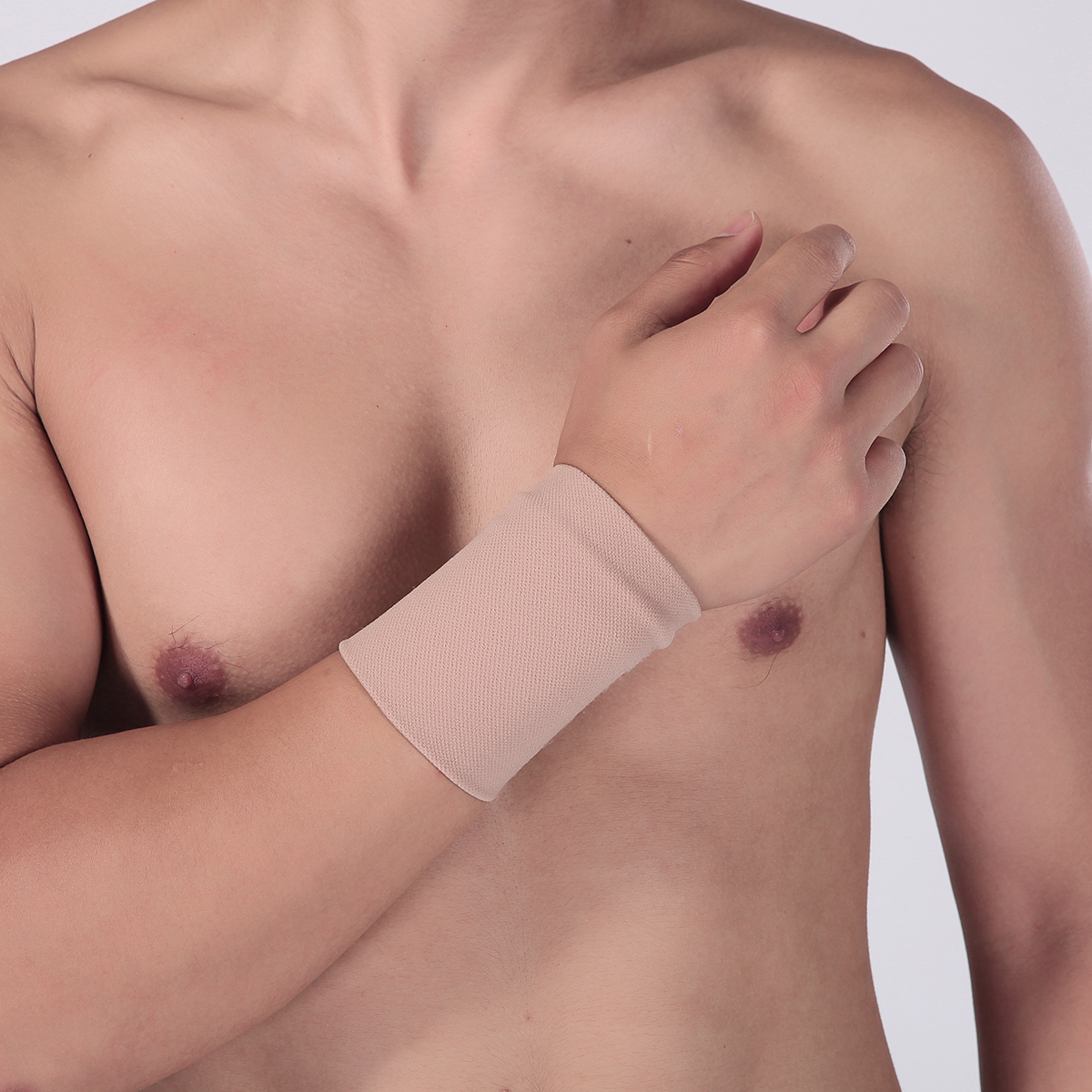 台湾脉迪遮疤痕篮球薄款透气护腕