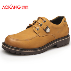 Aucom authentic men''''''''''''''''s head shoes shoes men''''''''''''''''s outdoor leisure men in British fashion lace frock shoes