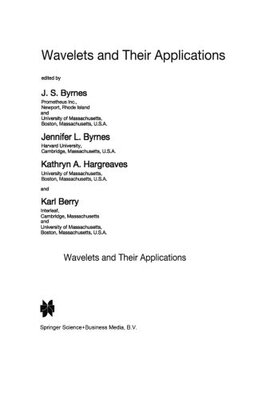 【预订】Wavelets and Their Applications