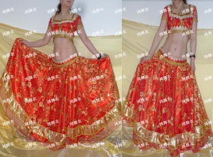 民族服装 演出服装 印度舞 印度1431舞蹈服装 鸿舞衣推荐