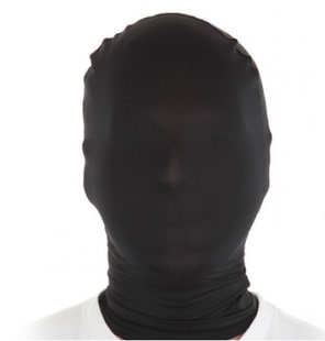 zentai紧身衣表演服头套 cosplay单色莱卡全包衣万圣节头套