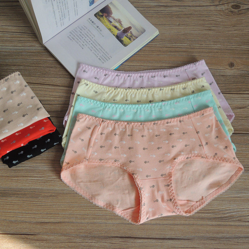 Slip jeunesse 046 os de poissons de coton en coton - Ref 648814 Image 1