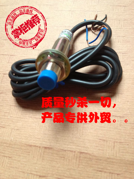 外贸精品 防水型M12接近开关 J3-D5C1感应器/开关NPN三线常开