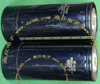 进口原装拆机 日本 日立 电容 39000MFD 350V SURGE400V 39000uF