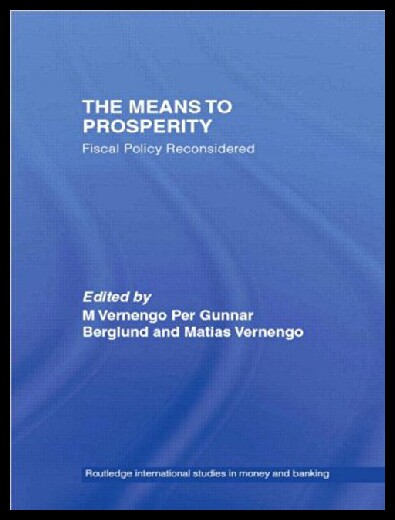 【预售】The Means to Prosperity: Fiscal Policy Reconsider