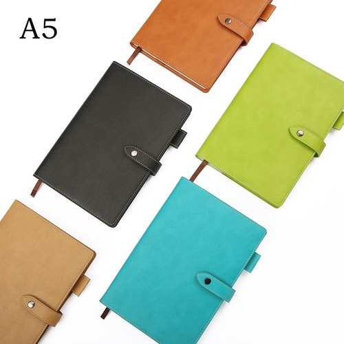 手帐a5横线会议记录本可定制