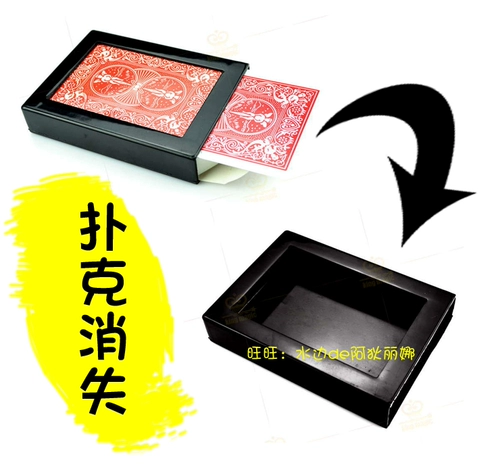 Покерные спрятанные карты Body Card Complete Poker Fearcles исчезают близко -просмотр улицы интерактивные магические реквизиты новички