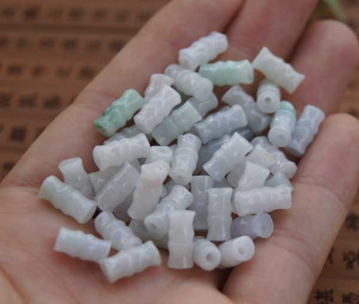 diy节节高天然手链管珠