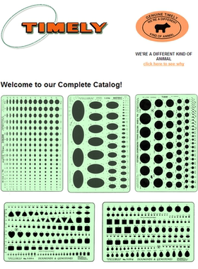 正品泰米TIMELY制图尺T-777A 模板珠宝首饰设计常用工具尺常用