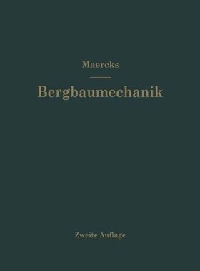 【预订】Bergbaumechanik: Lehrbuch Fur Bergma...