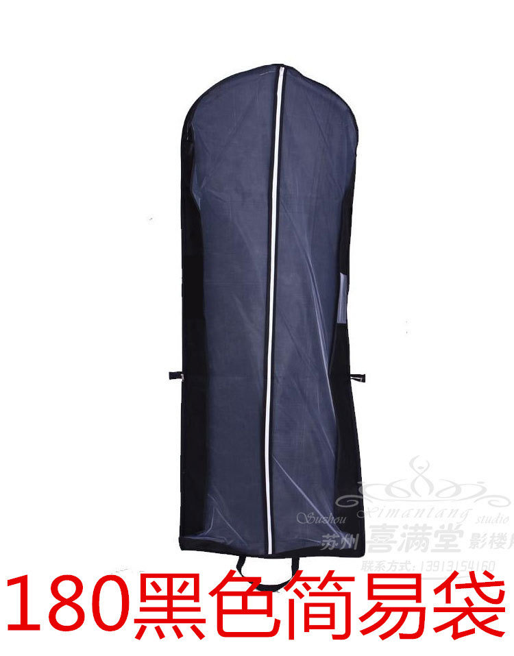 红色黑色婚纱配饰防尘罩礼服防尘